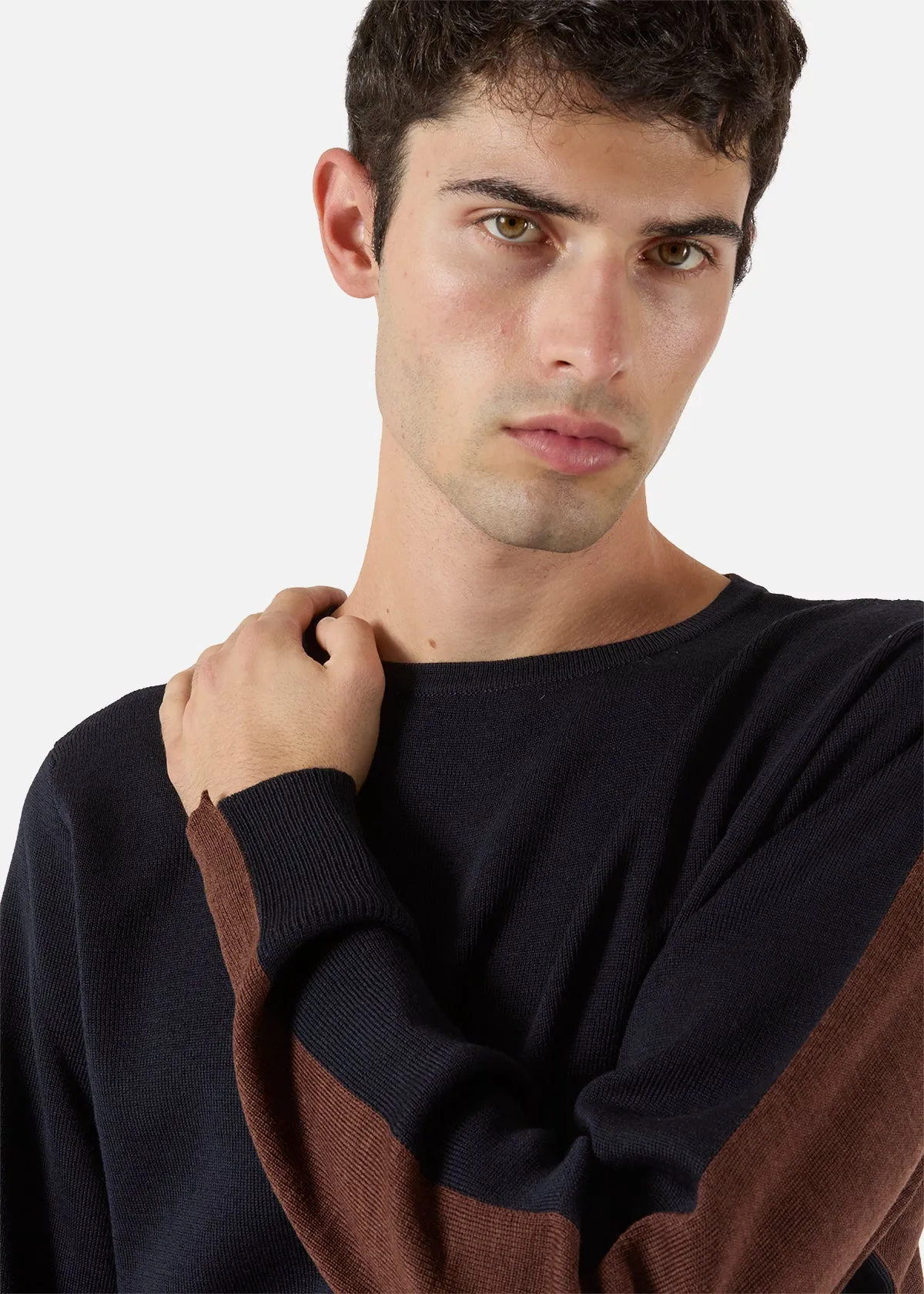 AAPPIO BICOLOR WOOL SWEATER