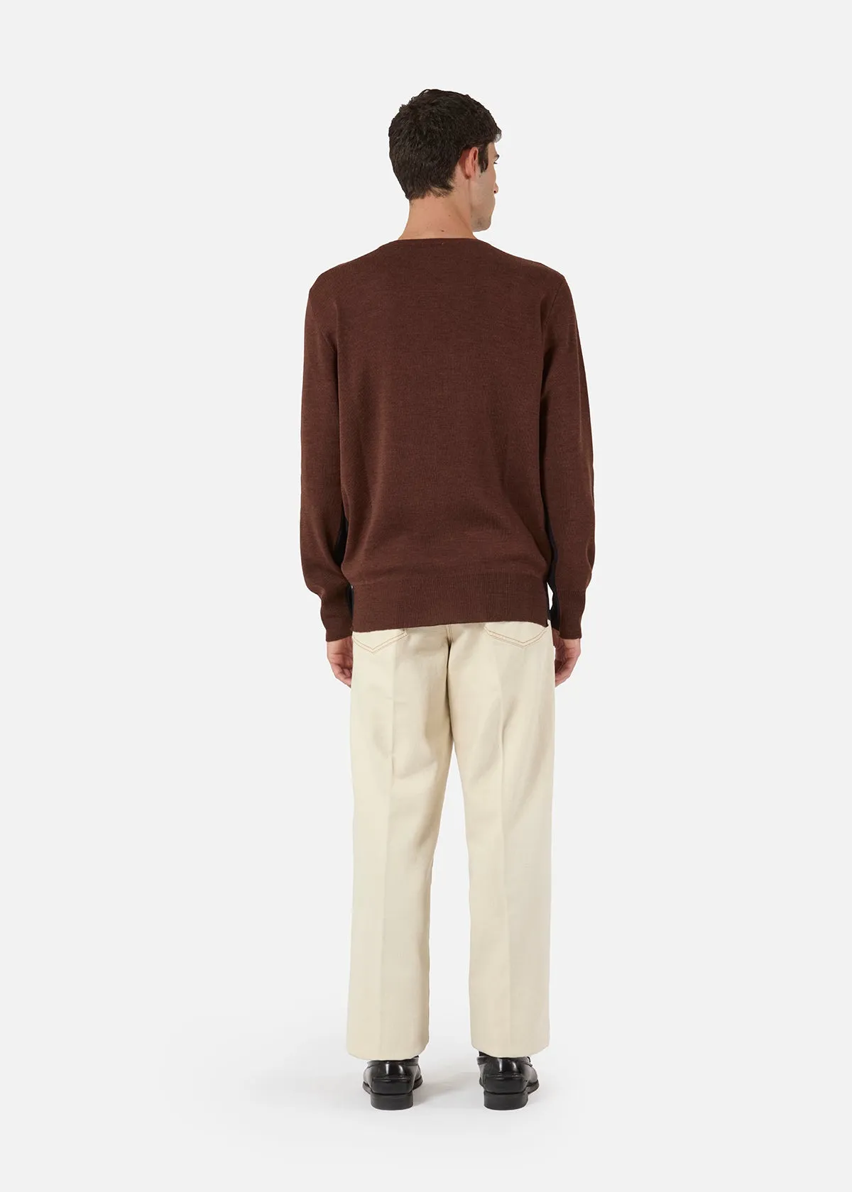 AAPPIO BICOLOR WOOL SWEATER