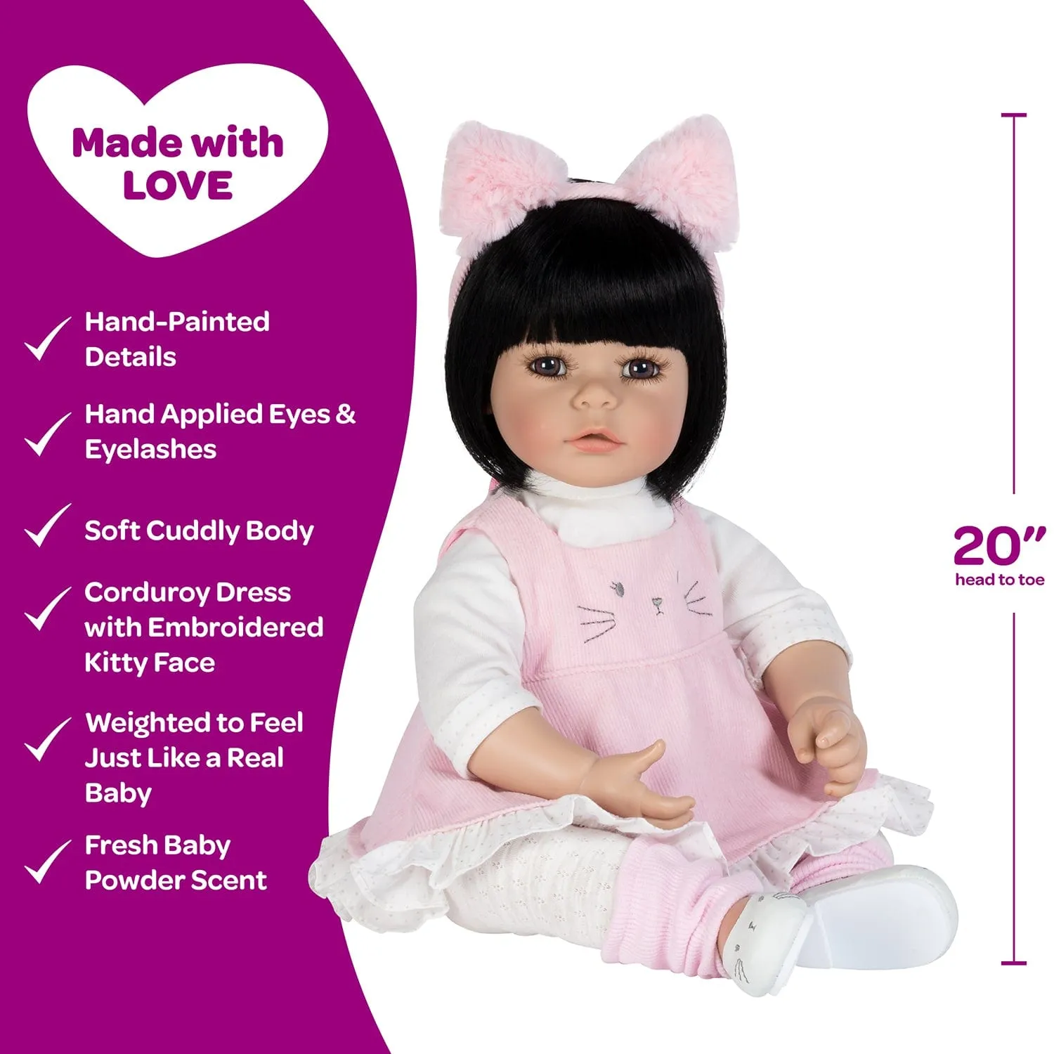Adora ToddlerTime Doll Kitty Kat