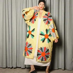 Antique Quilt Kimono Duster