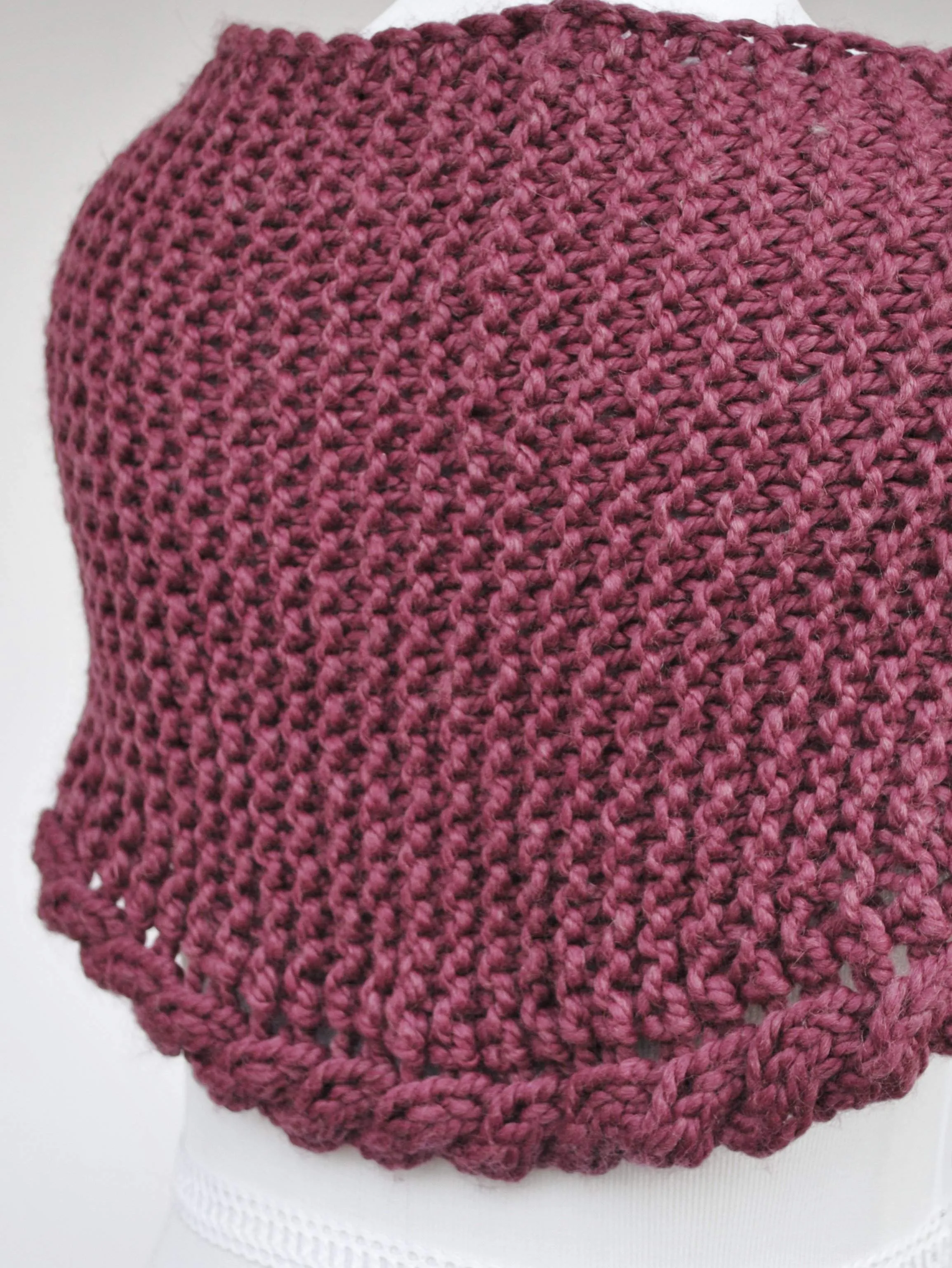 Apparent Cables PDF Knitting Pattern Download Very Easy Cable Shawl