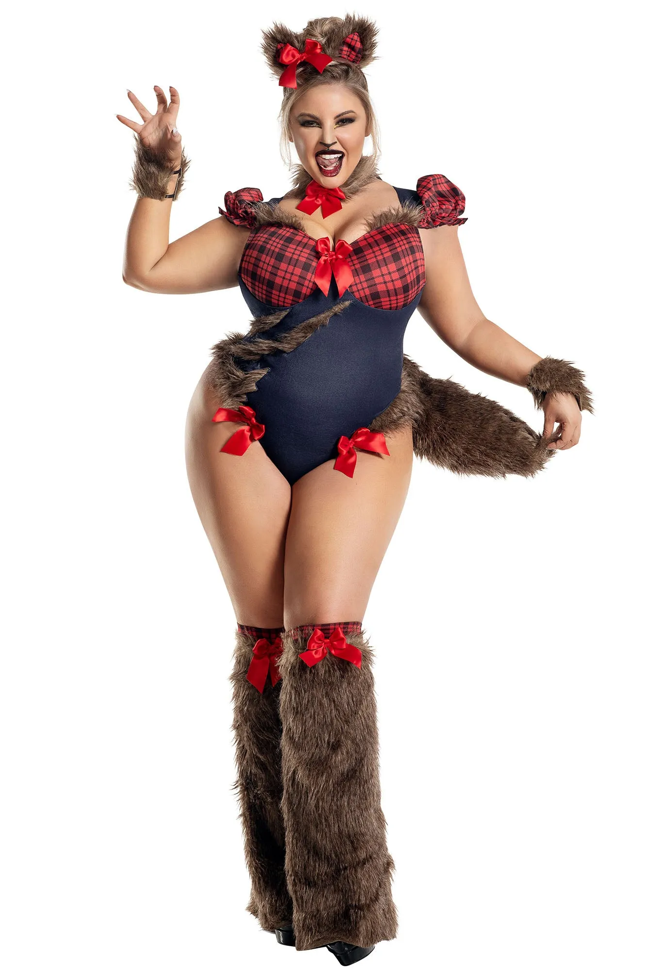 Beary Scary 5 Piece Costume Set - Multi Color