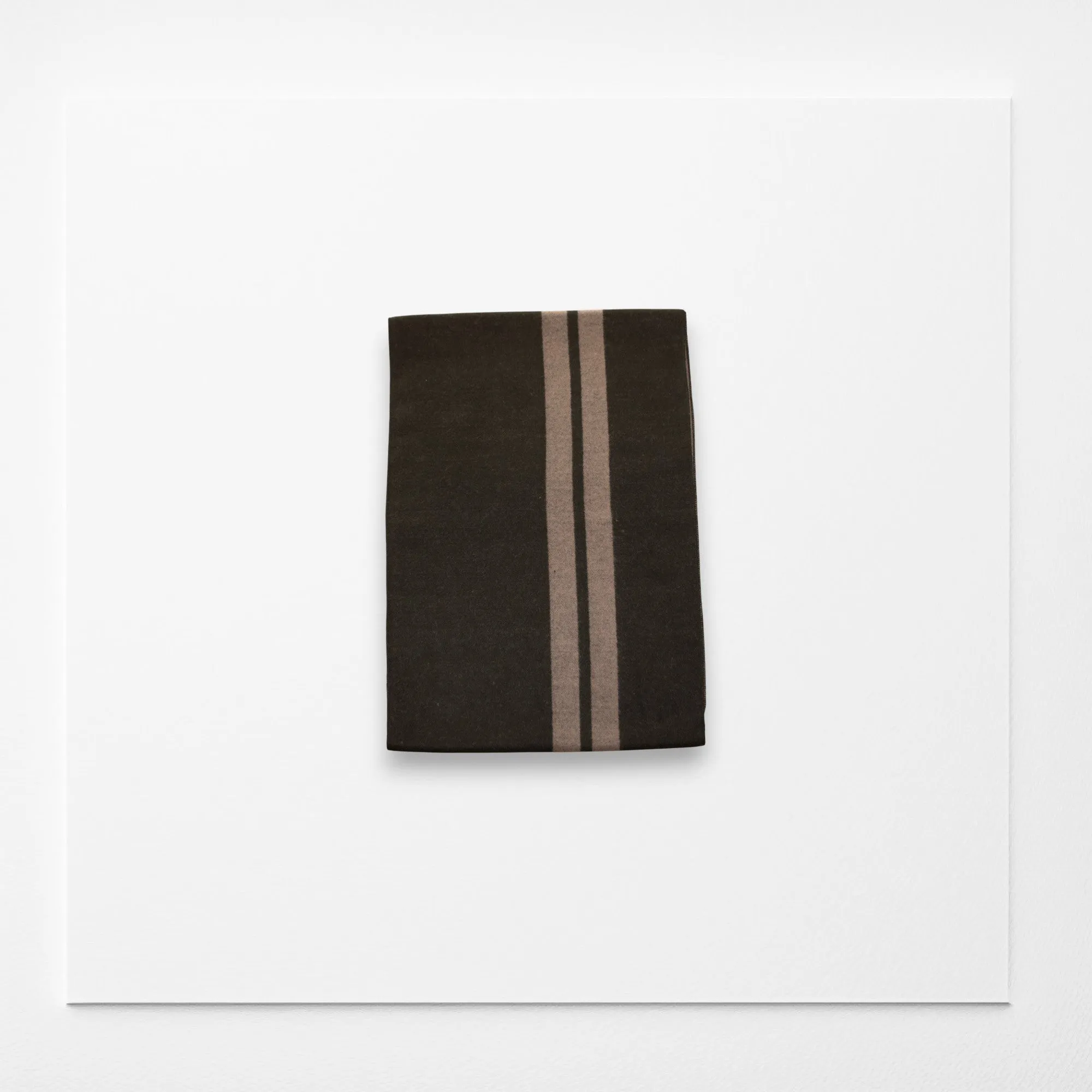 Black Beige Stripe Men's Scarf/ Double Side Men's Scarf/ Black Men's Scarf/ Beige Men's Scarf/ Winter Men Scarf/ Birthday Gift for Men/ Fall Scarf/ Gift for Dad/ Gift for Men