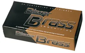 CCI/Speer Blazer Brass, 357MAG, 158 Grain, Jacketed Hollow Point, 50 Round Box 5207