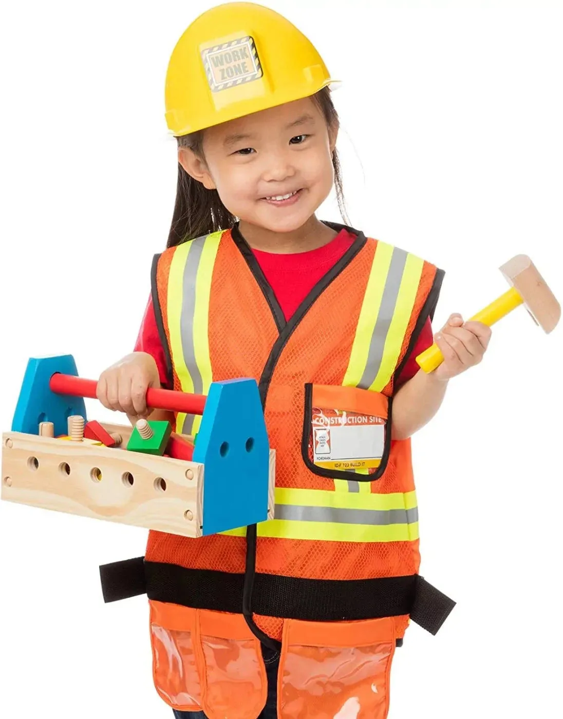 Construction Worker Role Play Costume Set