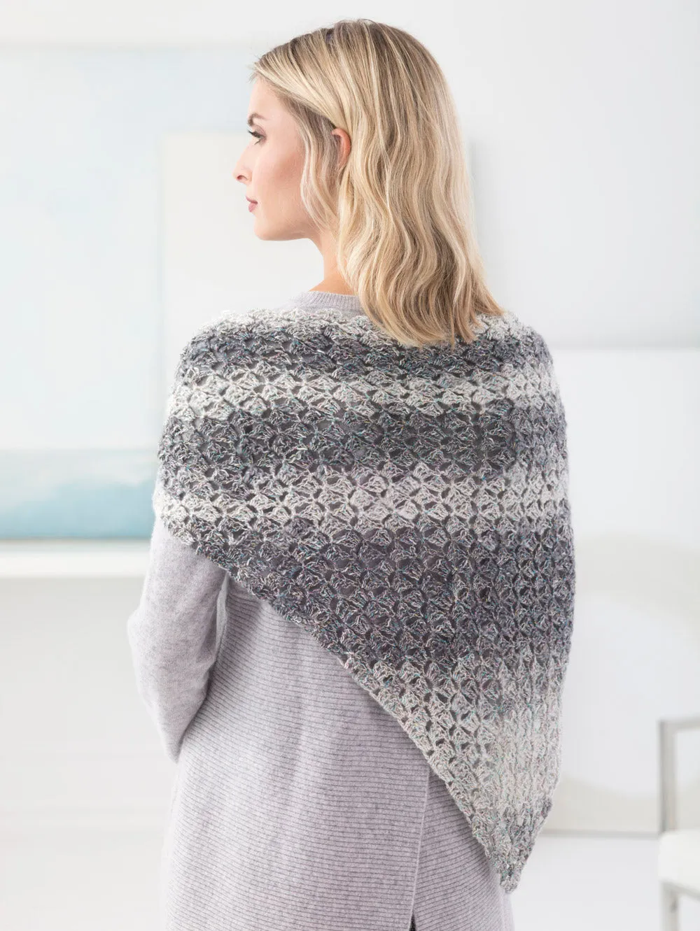 Crochet Blocks Shawl (Crochet)