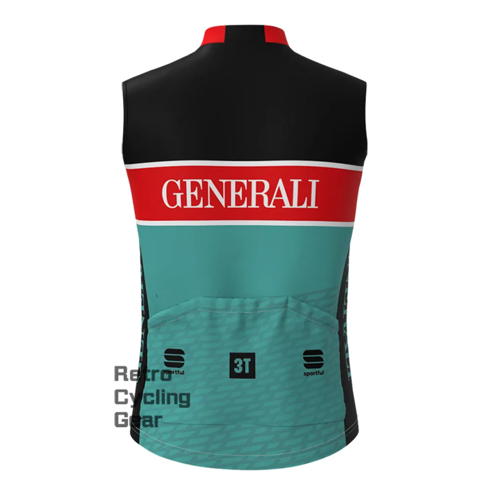 Generali  Bianchi Fleece Cycling Vest