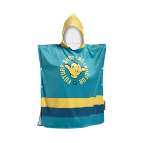 KIDDO PONCHO INSTRUCTOR TEAL