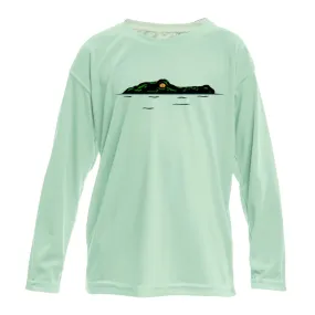 Kids Alligator Eye Sun Shirt - UPF50 Sun Protection Beach Shirt