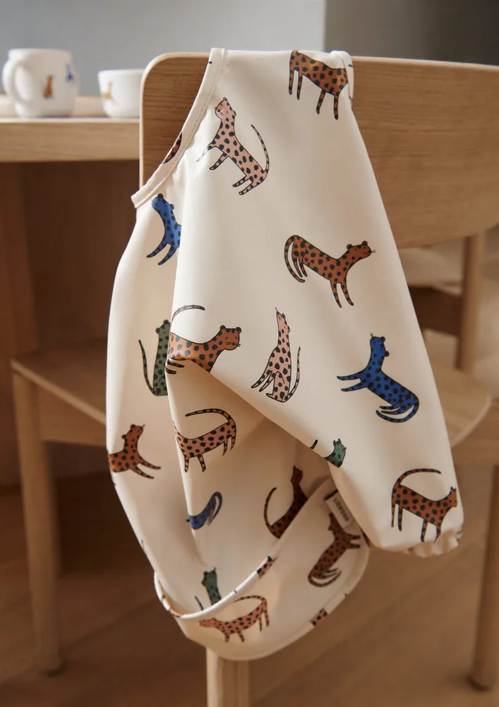Liewood, Merle Cape Bib, Leopard Multi Mix
