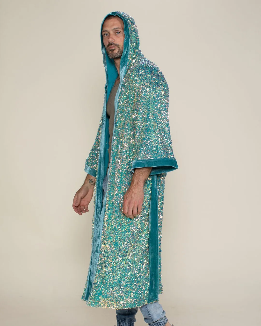 Men's Sequin Kimono | Firefly of the Sea