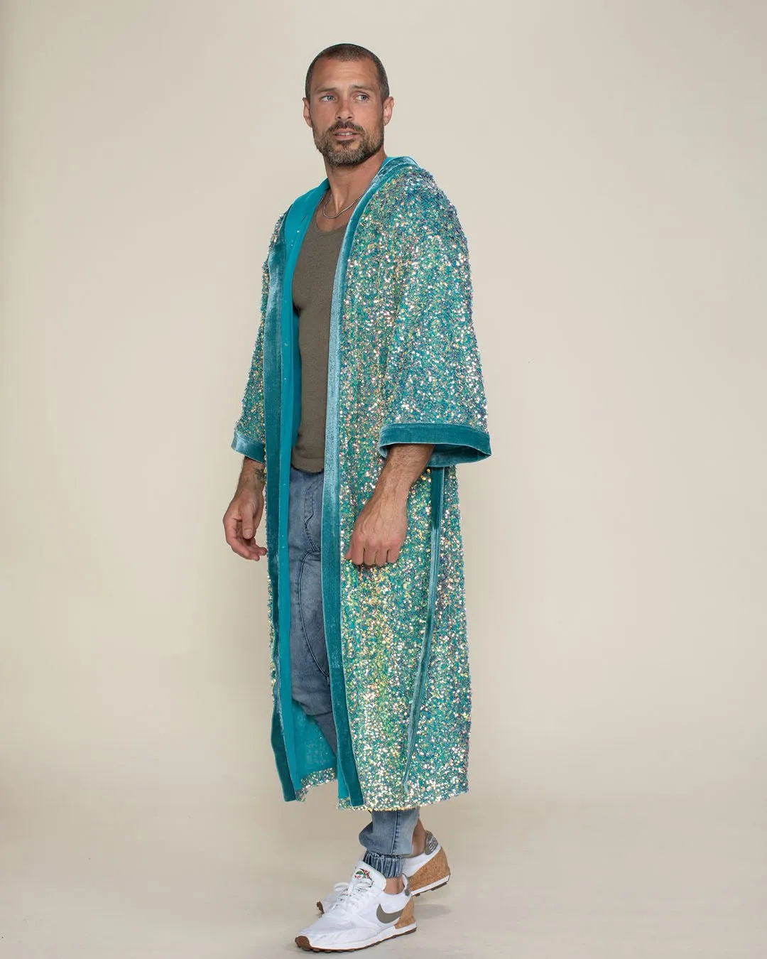 Men's Sequin Kimono | Firefly of the Sea