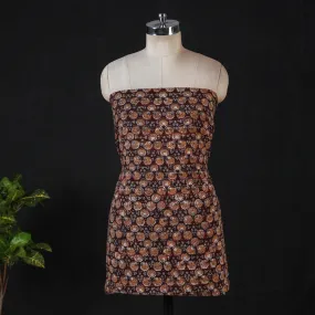 Multicolor - Special Tagai Work Ajrakh Block Print Cotton Kurta Material
