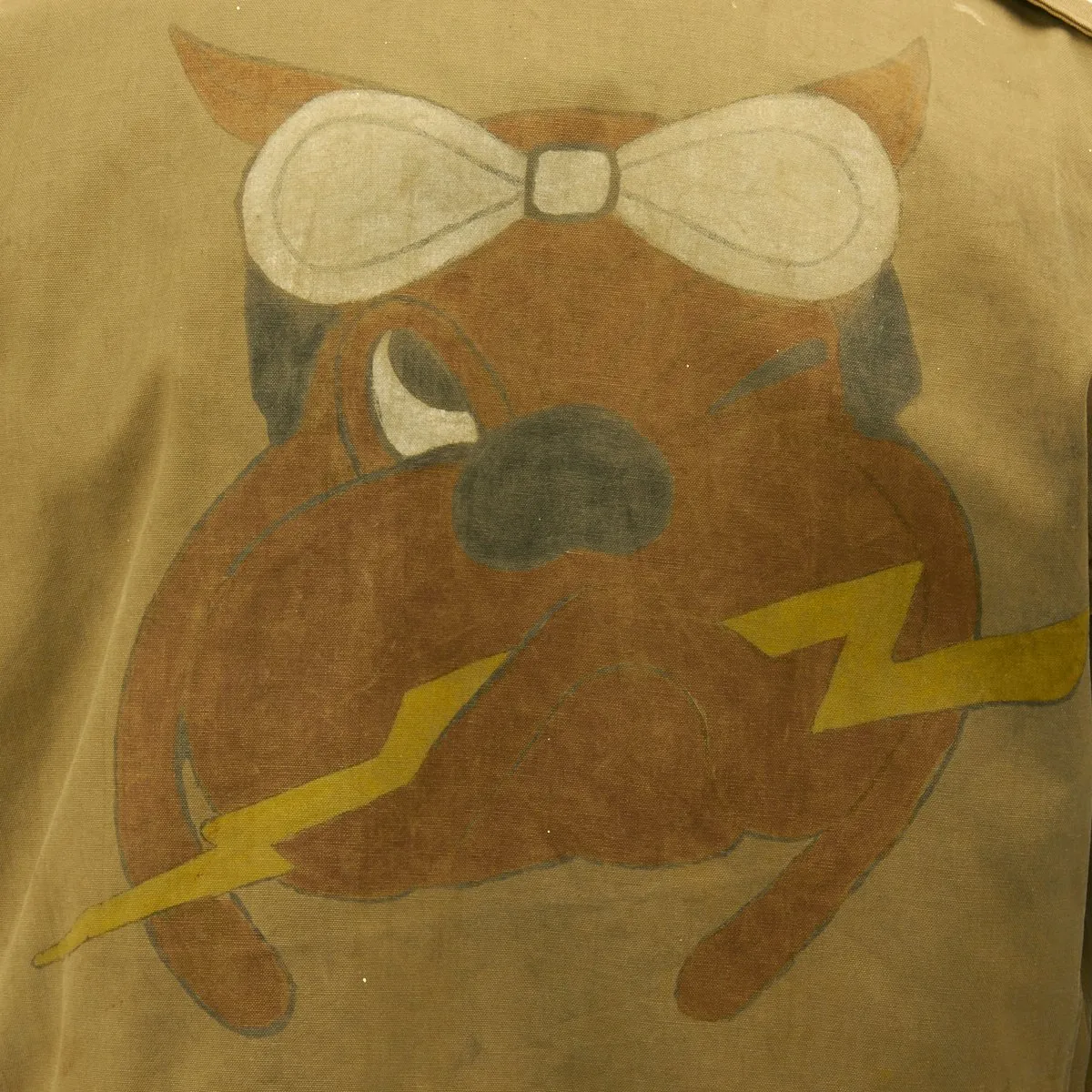 Original U.S. WWII 61st Fighter Squadron Named M-1943 M43 Field Jacket