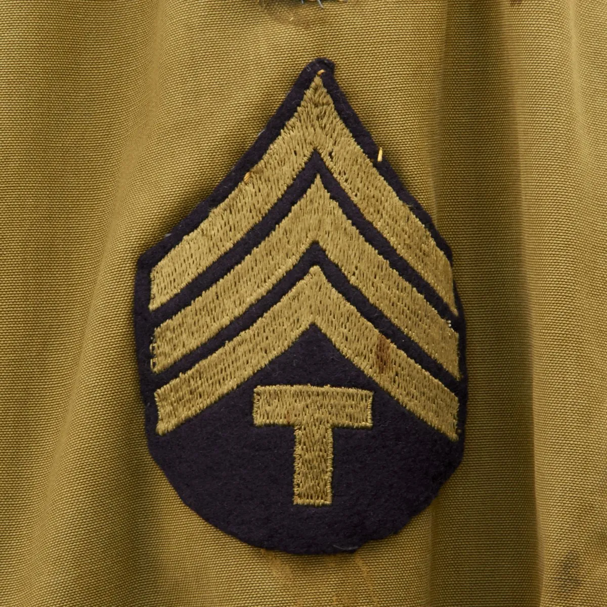 Original U.S. WWII 61st Fighter Squadron Named M-1943 M43 Field Jacket