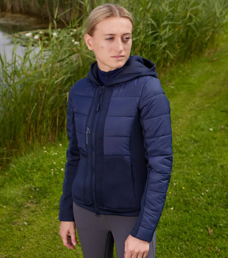 Premier Equine Agata Ladies Riding Jacket (Navy)
