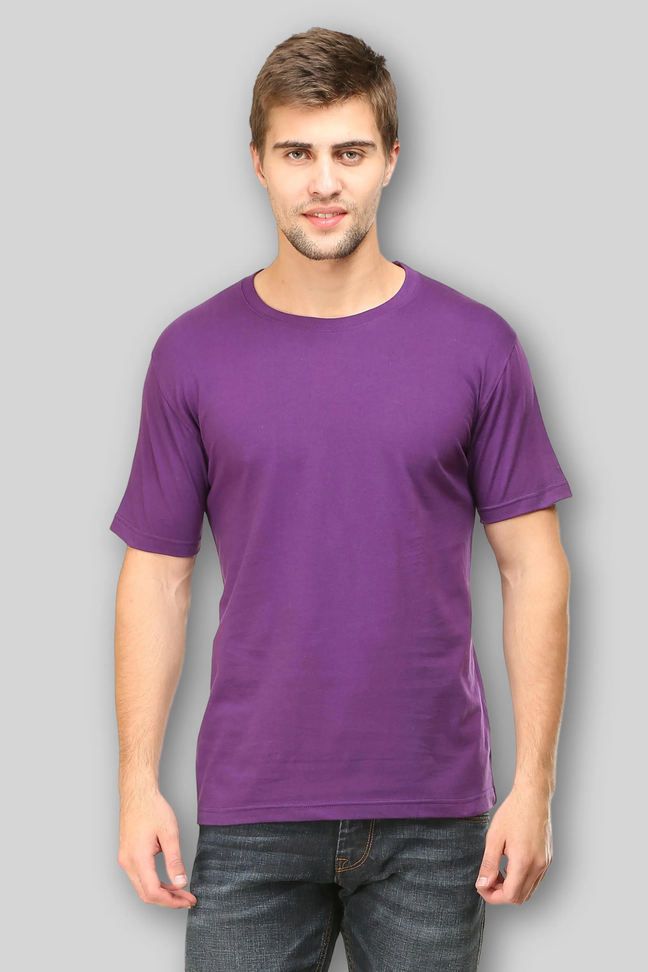 Purple T-shirt for men