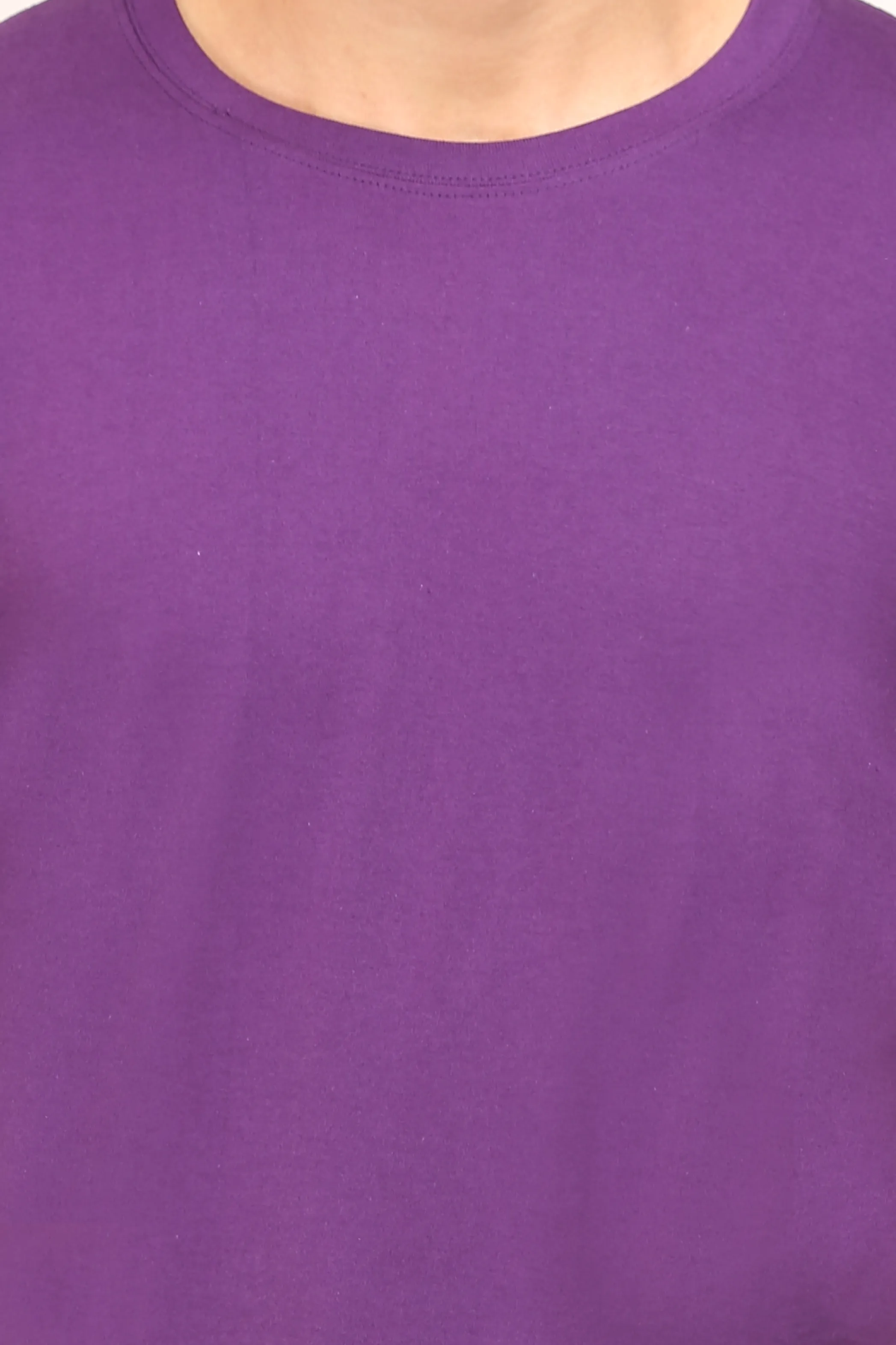 Purple T-shirt for men