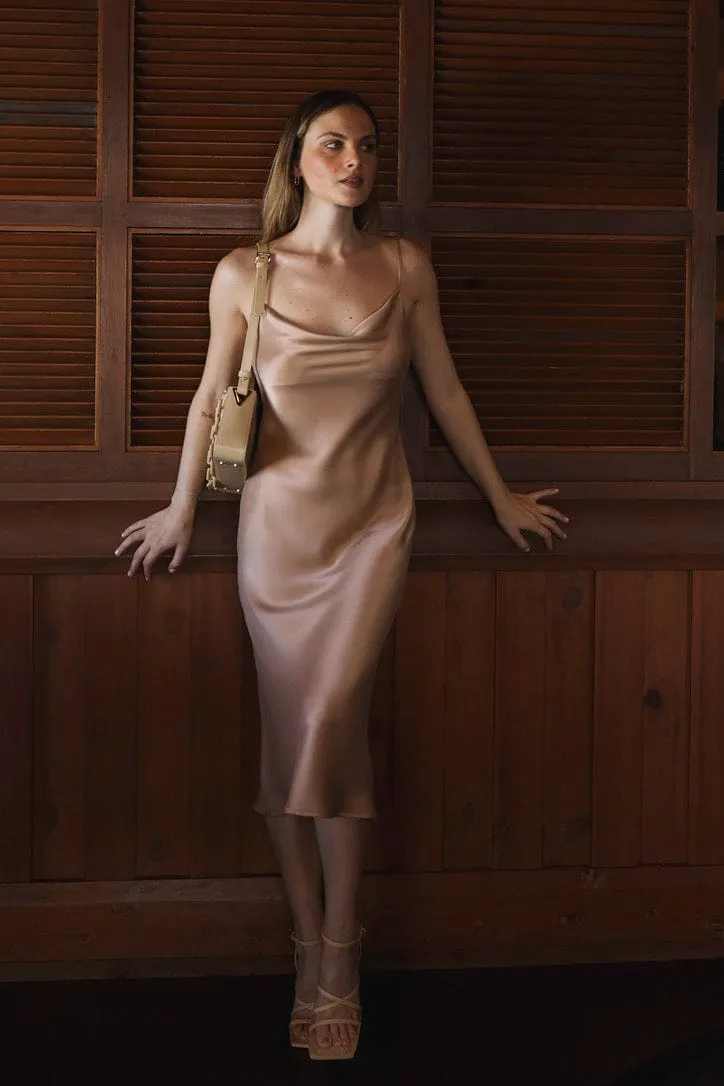 Silhouette Cowl Dress - Last Chance Archive