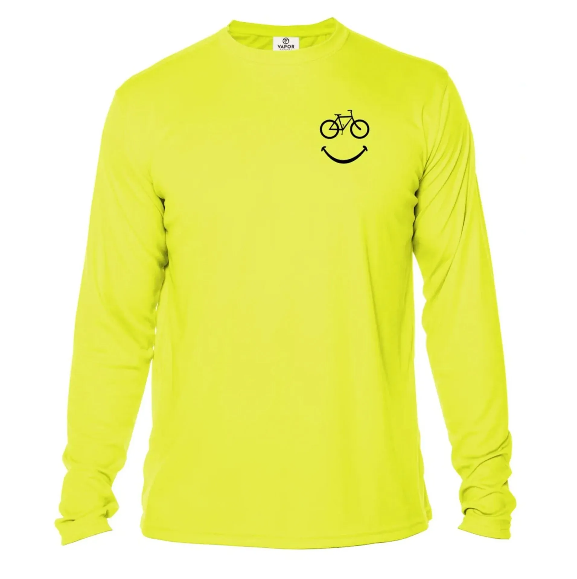 Smiley Bike Sun Shirt - UPF50 Sun Protection Bicycle Shirt