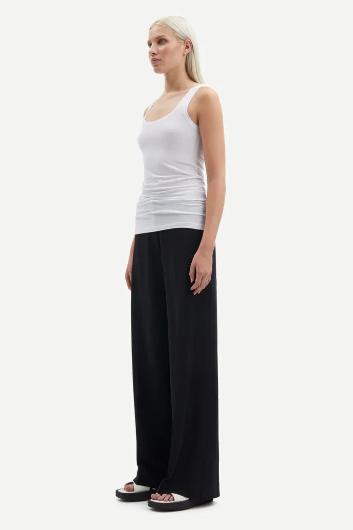 Sue Solid Vest White