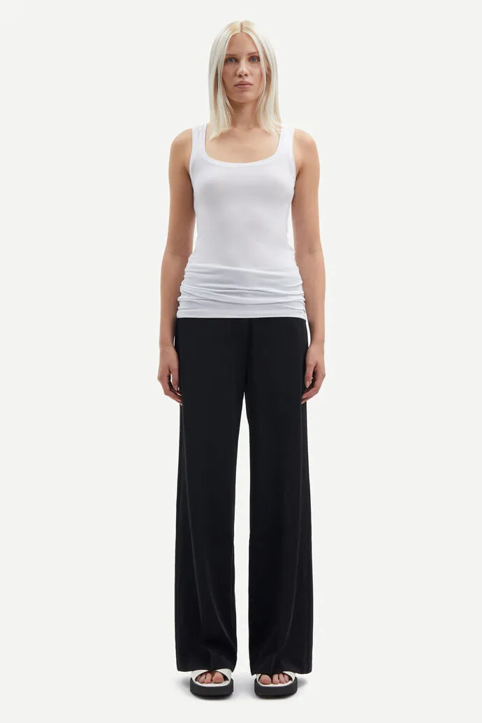 Sue Solid Vest White