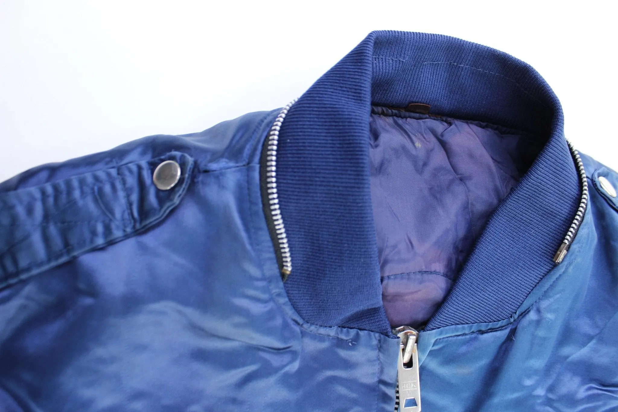Sukajan Embroidered Tiger Souvenir Bomber Zip Up Jacket