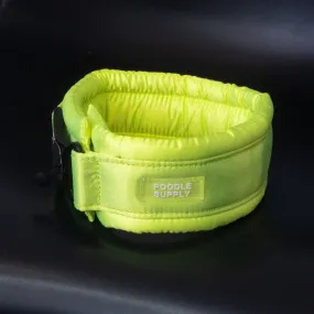 Toy / Miniature / Medium Candy Satin Fluffy Magnetic Collar ® Citrus Splash