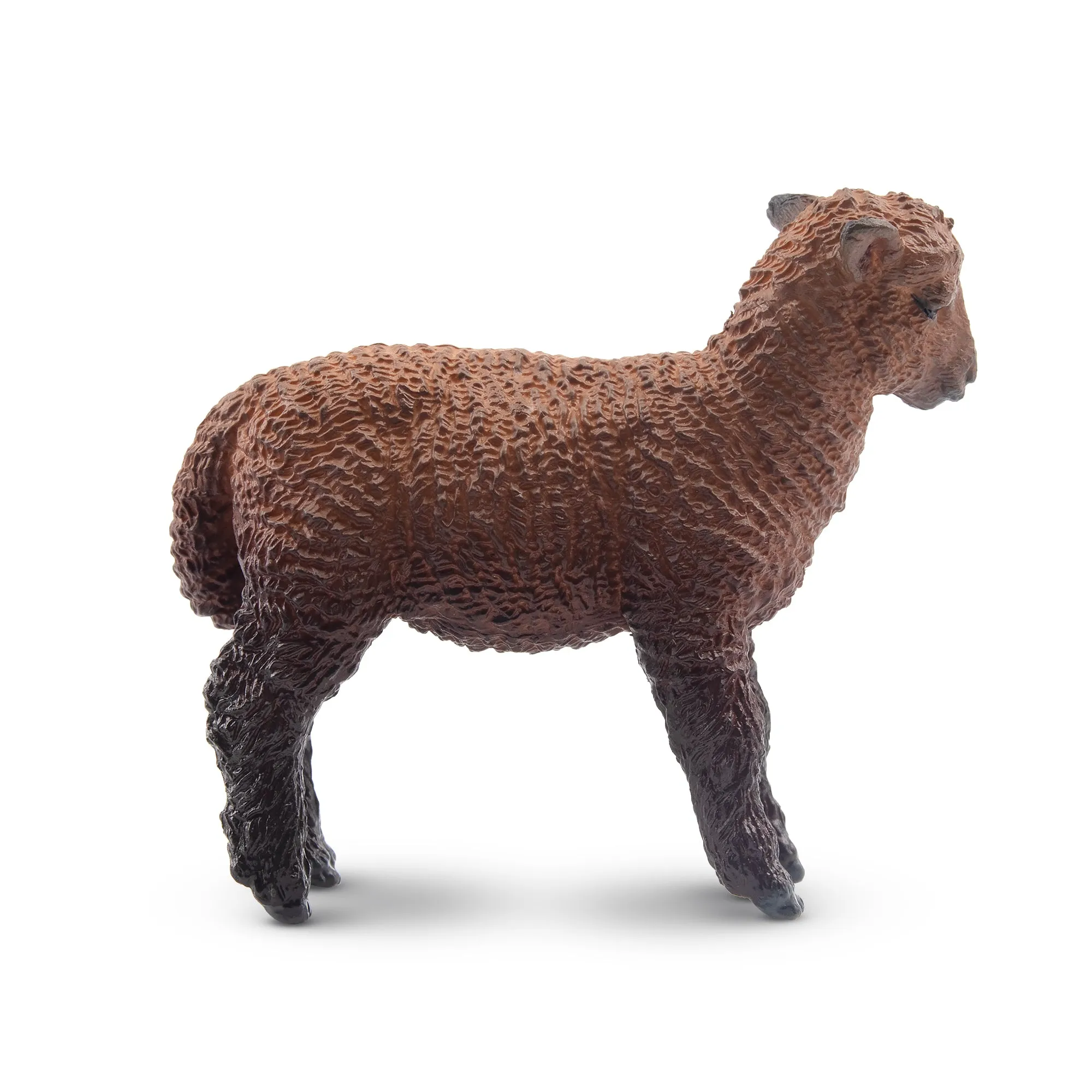 Toymany Brown Lamb Figurine Toy