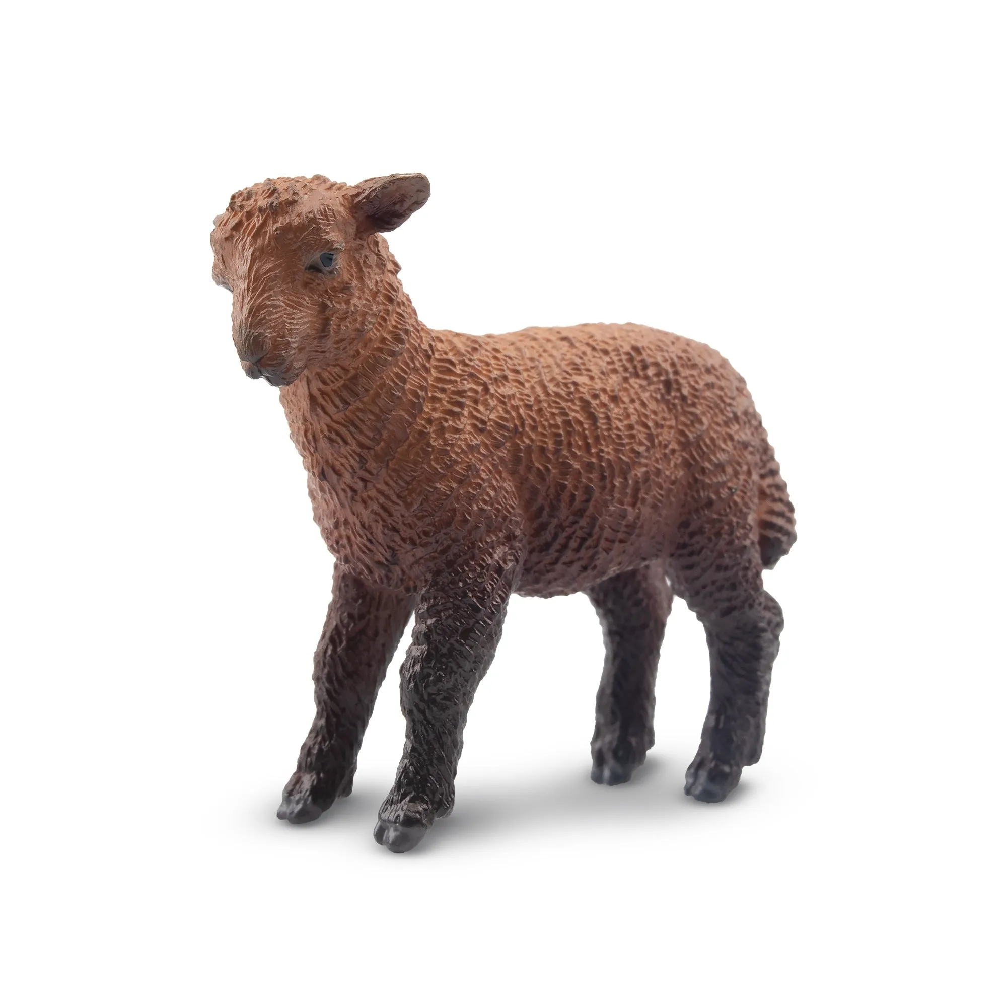 Toymany Brown Lamb Figurine Toy