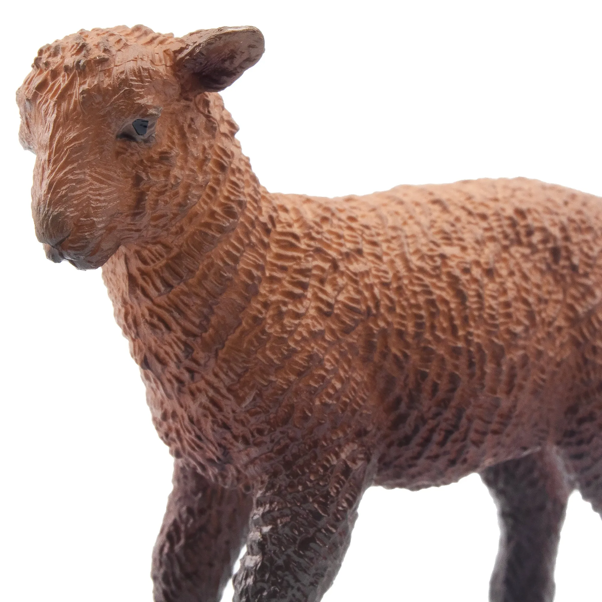 Toymany Brown Lamb Figurine Toy