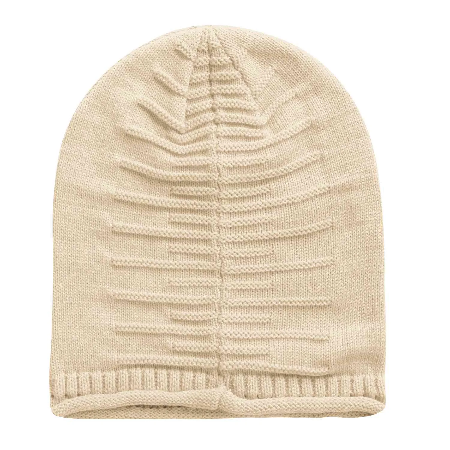 Unisex Knit Beanie Slouchy Baggy Hat