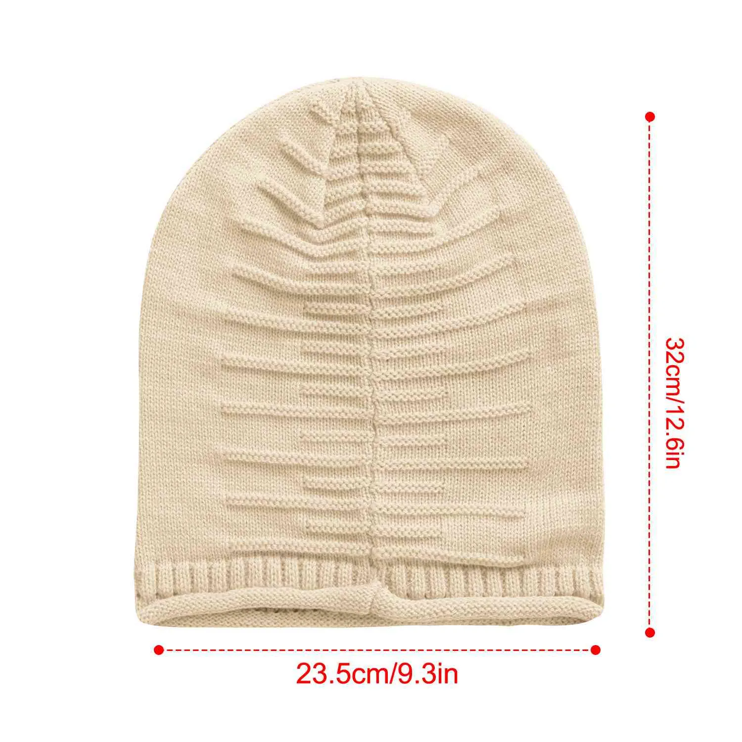 Unisex Knit Beanie Slouchy Baggy Hat
