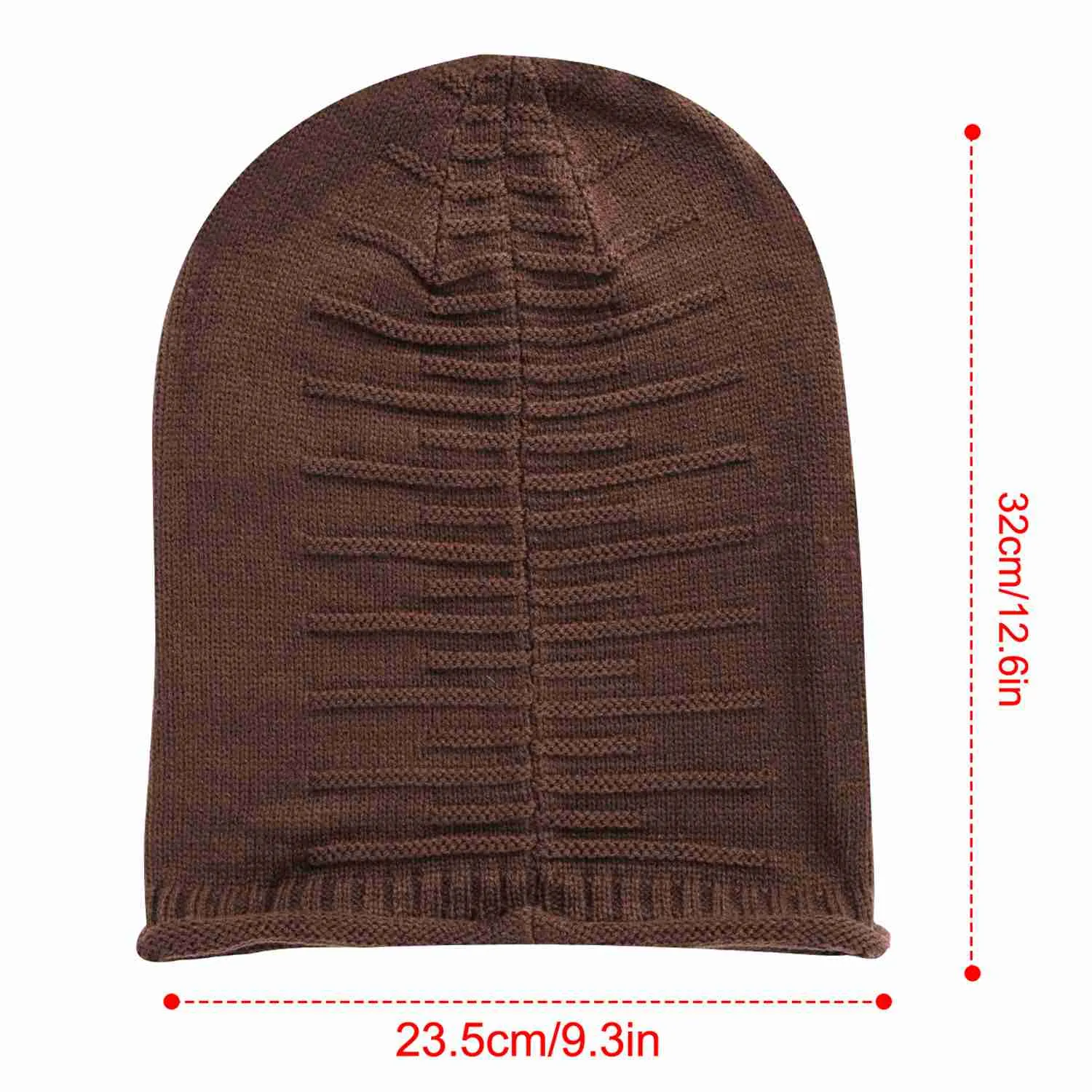 Unisex Knit Beanie Slouchy Baggy Hat