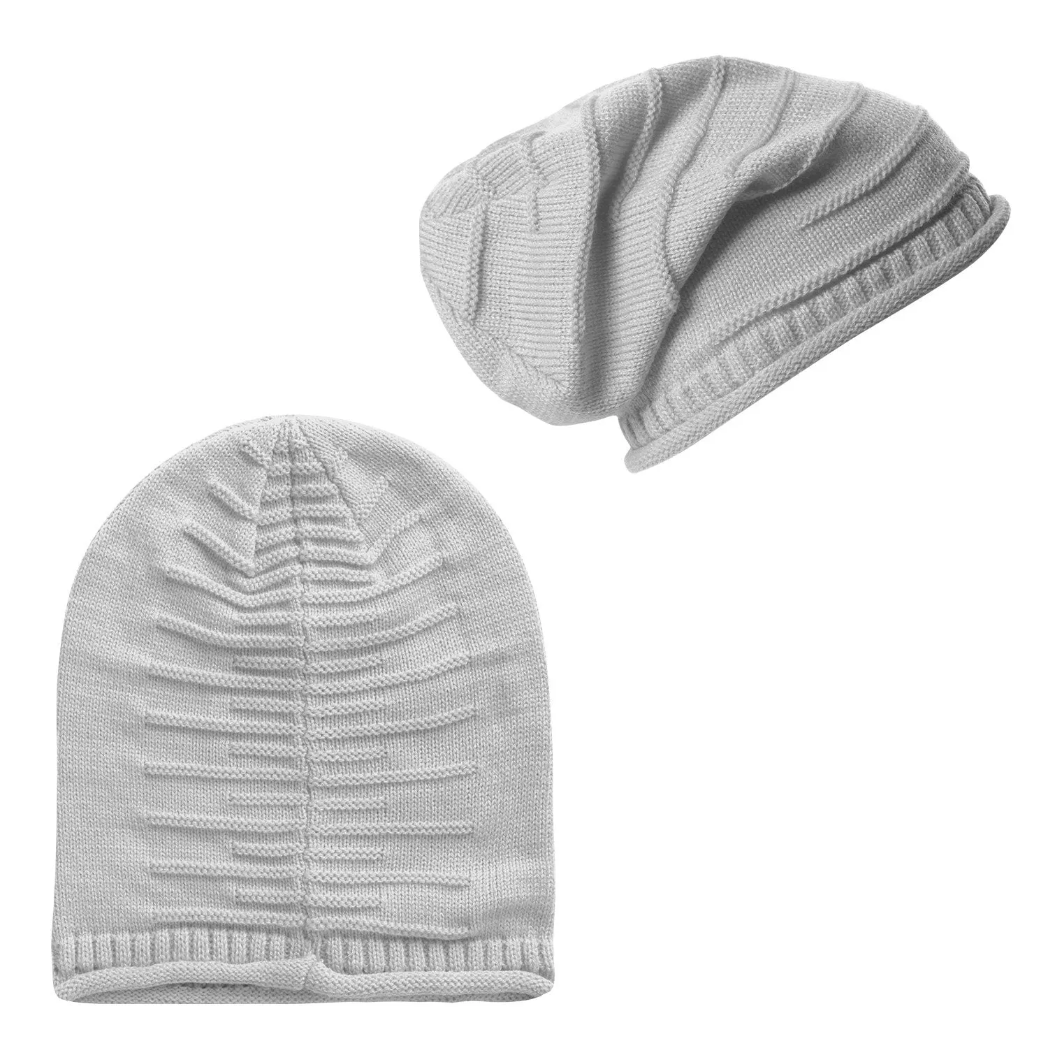 Unisex Knit Beanie Slouchy Baggy Hat